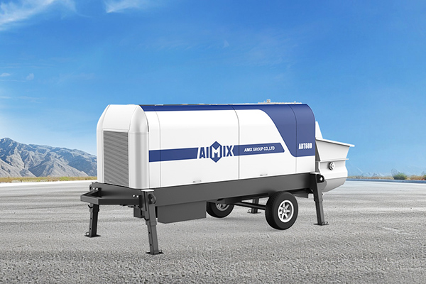 concrete trailer pump electric type