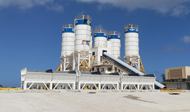 AJ180 batching plant in Guam-1