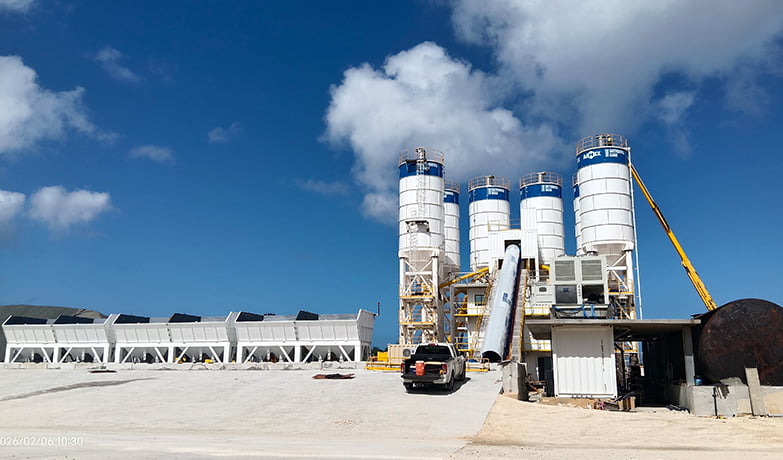 AJ180 batching plant in Guam-3