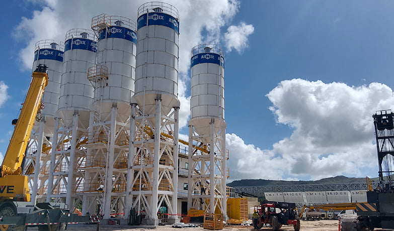 AJ180 batching plant in Guam-4