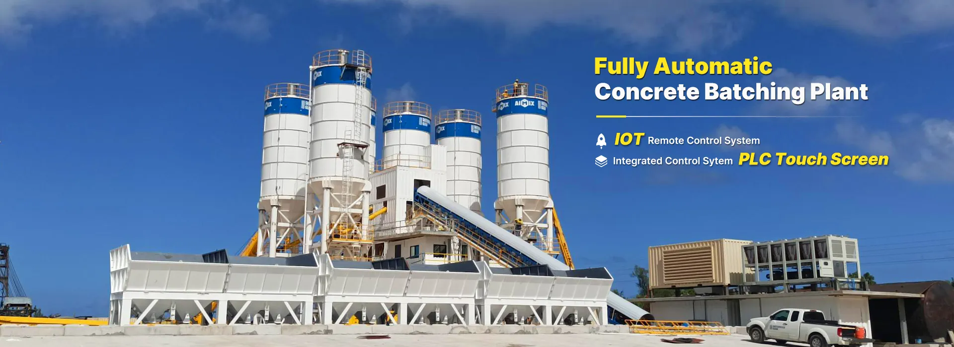 concrete batching plant 180 guam banner