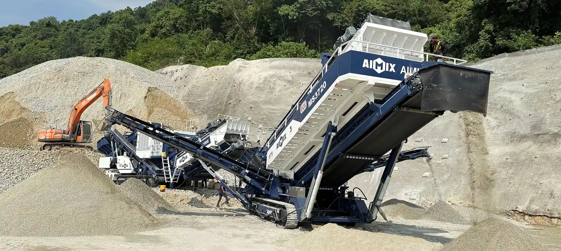 AIMIX mobile crusher malaysia case