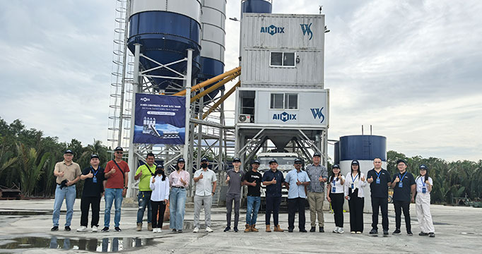 AIMIX overseas office service team in Malaysia